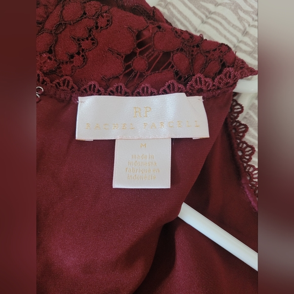 Rachel Parcell burgundy lace dress - Picture 2 of 5